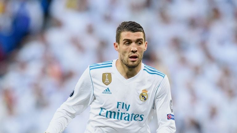 ខ្សែបម្រើ&nbsp;Mateo Kovacic កាលលេងនៅ Real Madrid