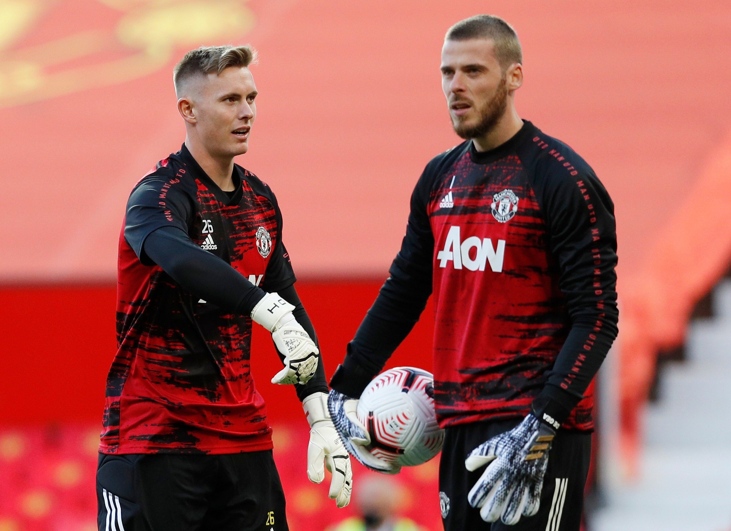 អ្នកចាំទី&nbsp;Dean Henderson និងDavid De Gea