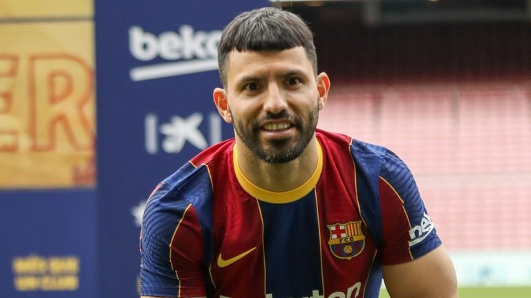 កីឡាករ Sergio Aguero