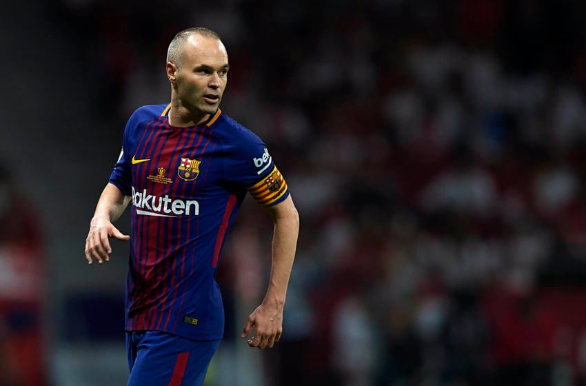 ខ្សែបម្រើ&nbsp;Andre Iniesta កាលនៅ Barcelona