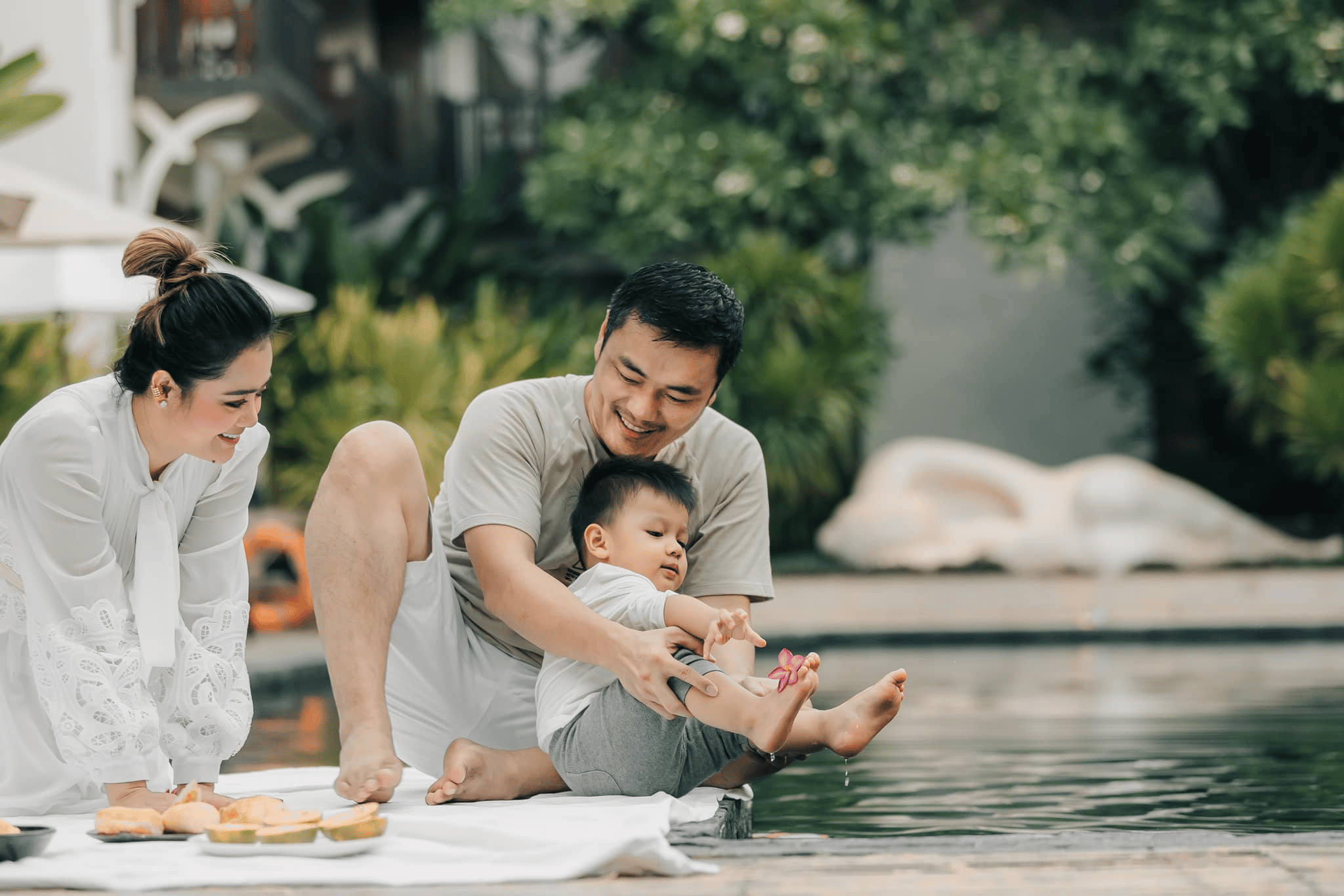 ឱក សុគន្ធកញ្ញា និង​គ្រួសារ