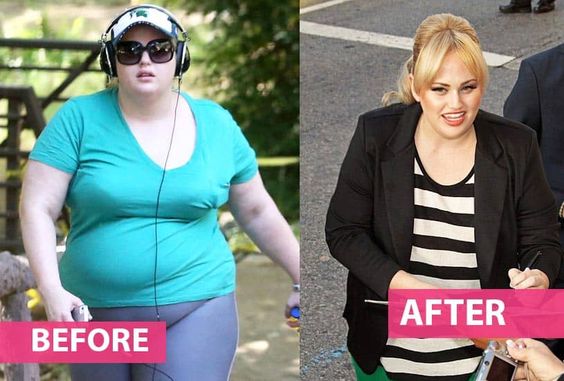 Rebel Wilson មុននិងក្រោយស្រកអស់៣០គីឡូ