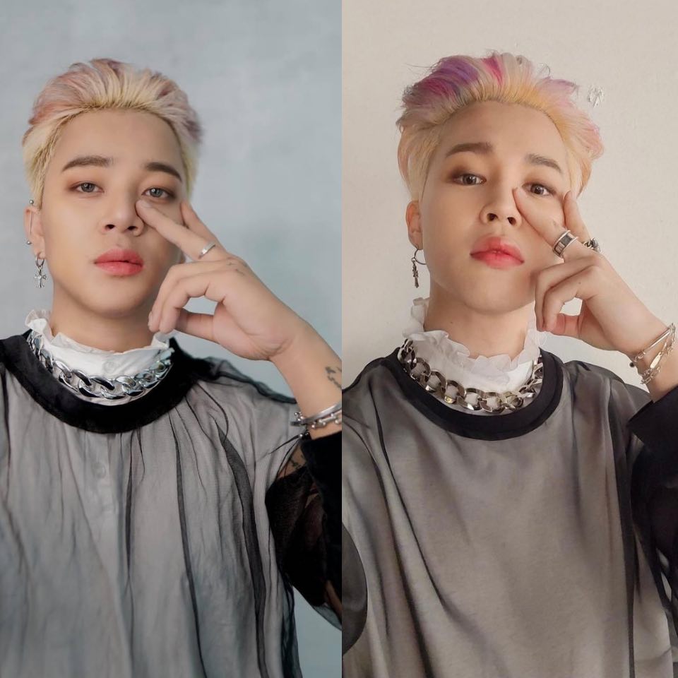 Peypey Dy និង Jimin BTS
