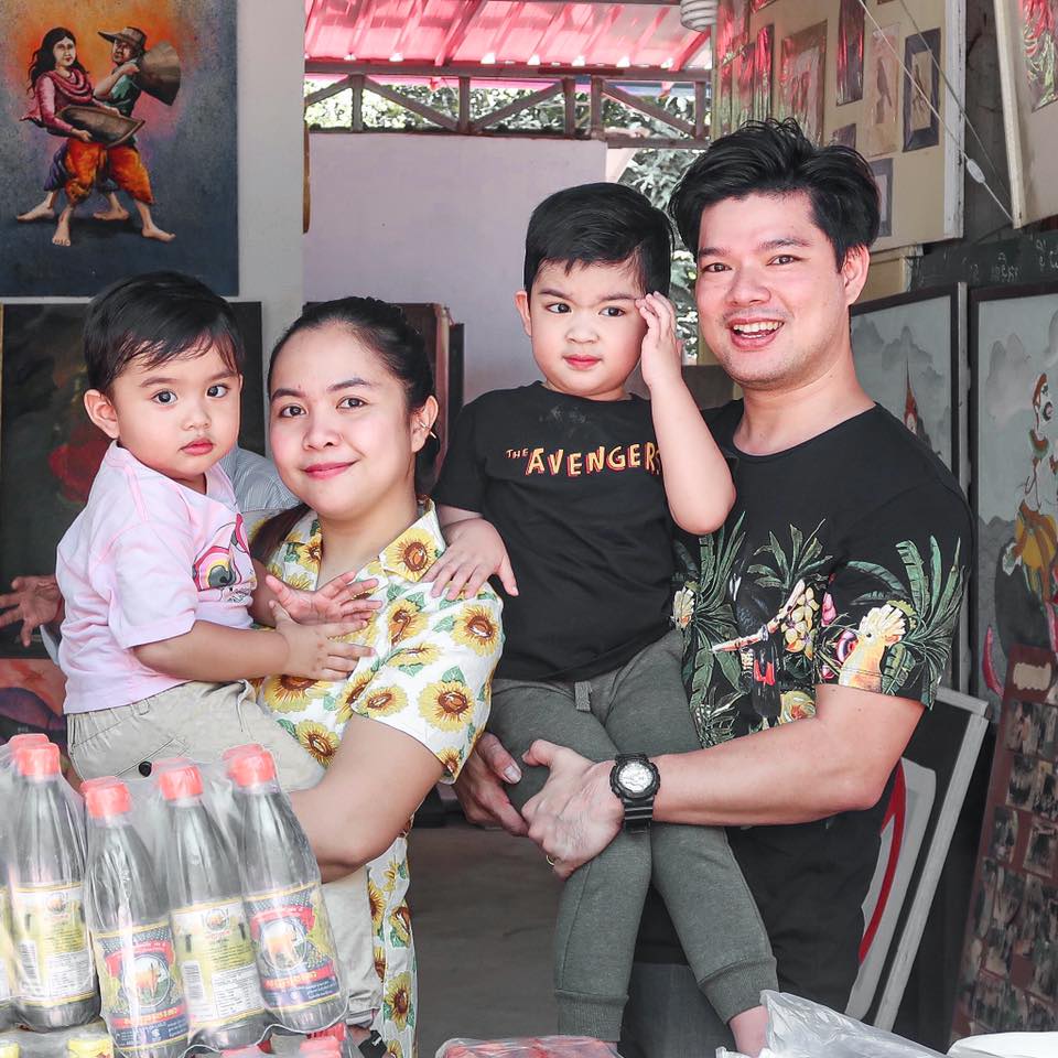ជា វណ្ណារិទ្ធ និងគ្រួសារ