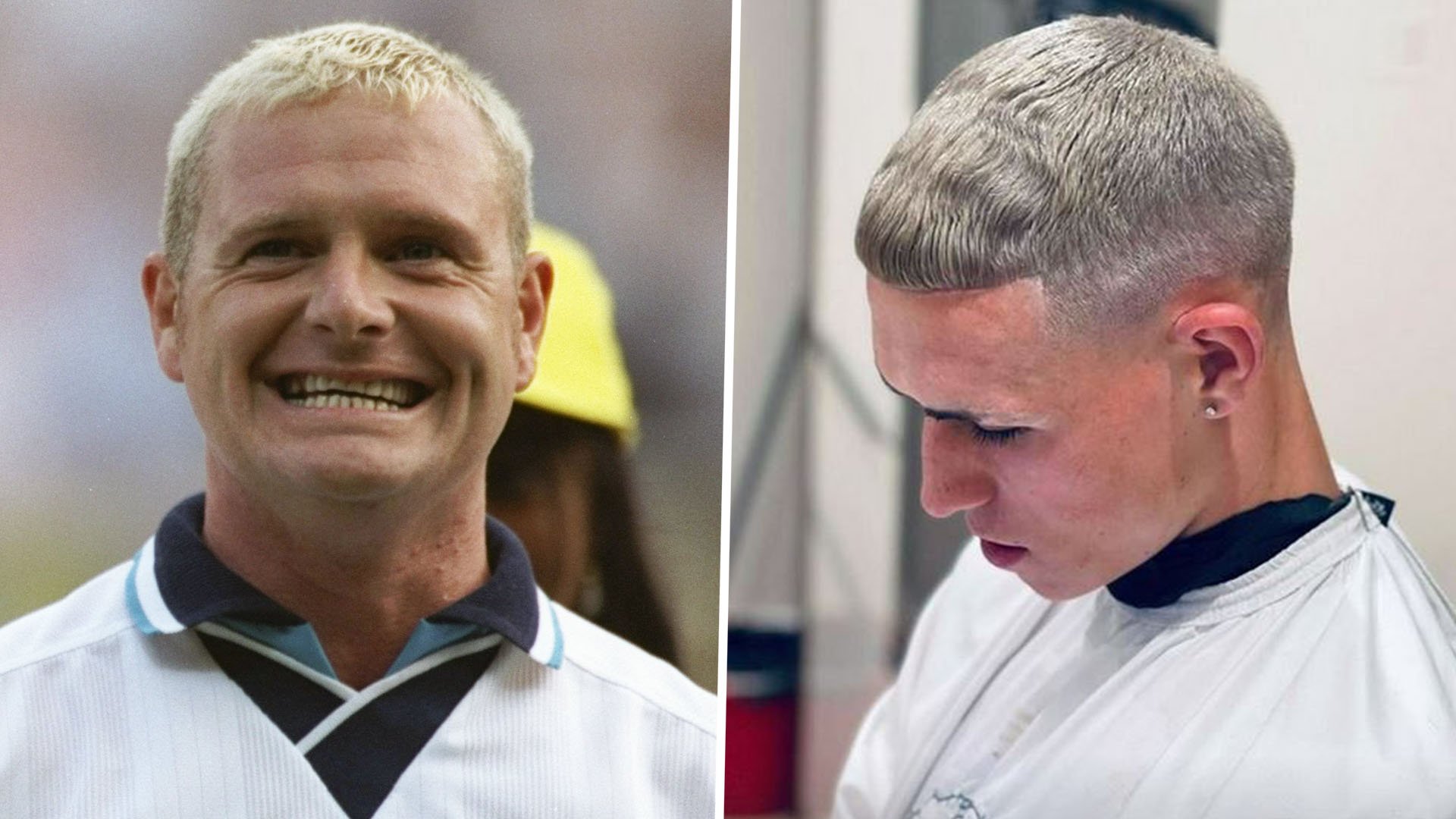 ស្តាយ៍សក់របស់ Gazza និង Phil Foden