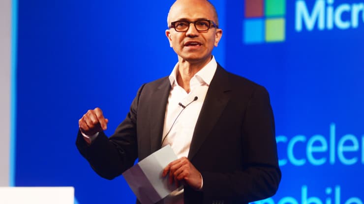 នាយកប្រតិបត្តិក្រុមហ៊ុន Microsoft លោក Satya Nadella