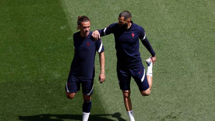 &nbsp; &nbsp;កីឡាករ&nbsp;Antoine Griezmann និង&nbsp;Karim Benzema