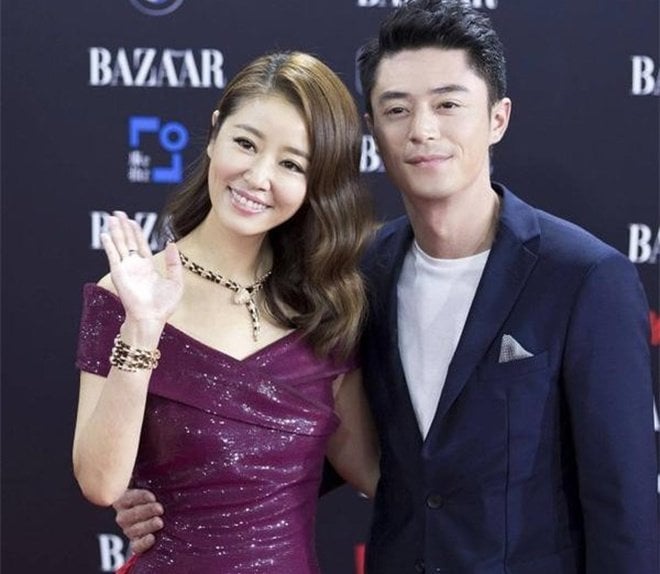 Ruby Lin និង ស្វាមី&nbsp;