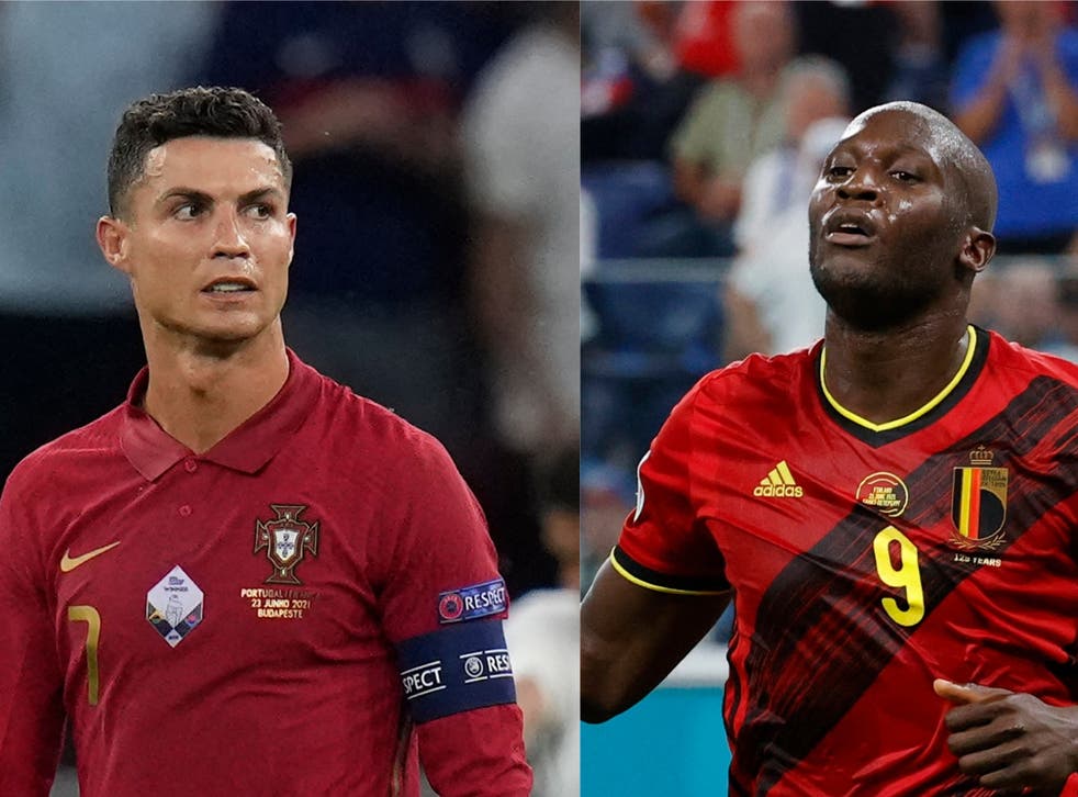 Ronaldo (ព័រទុយកាល់) និង Lukaku (ប៊ែលហ្ស៊ិក)