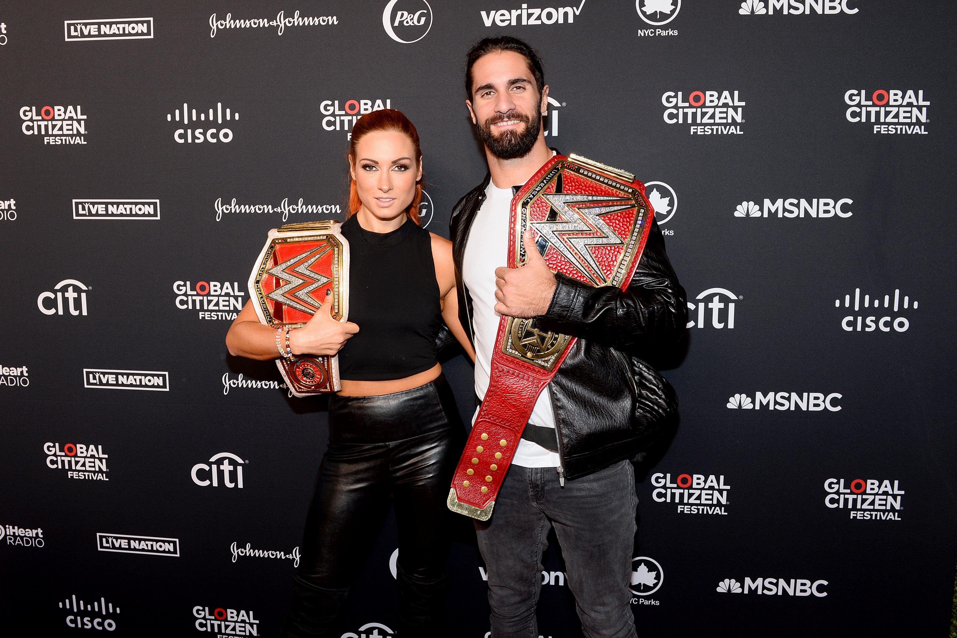 Seth Rollins និង ភរិយា