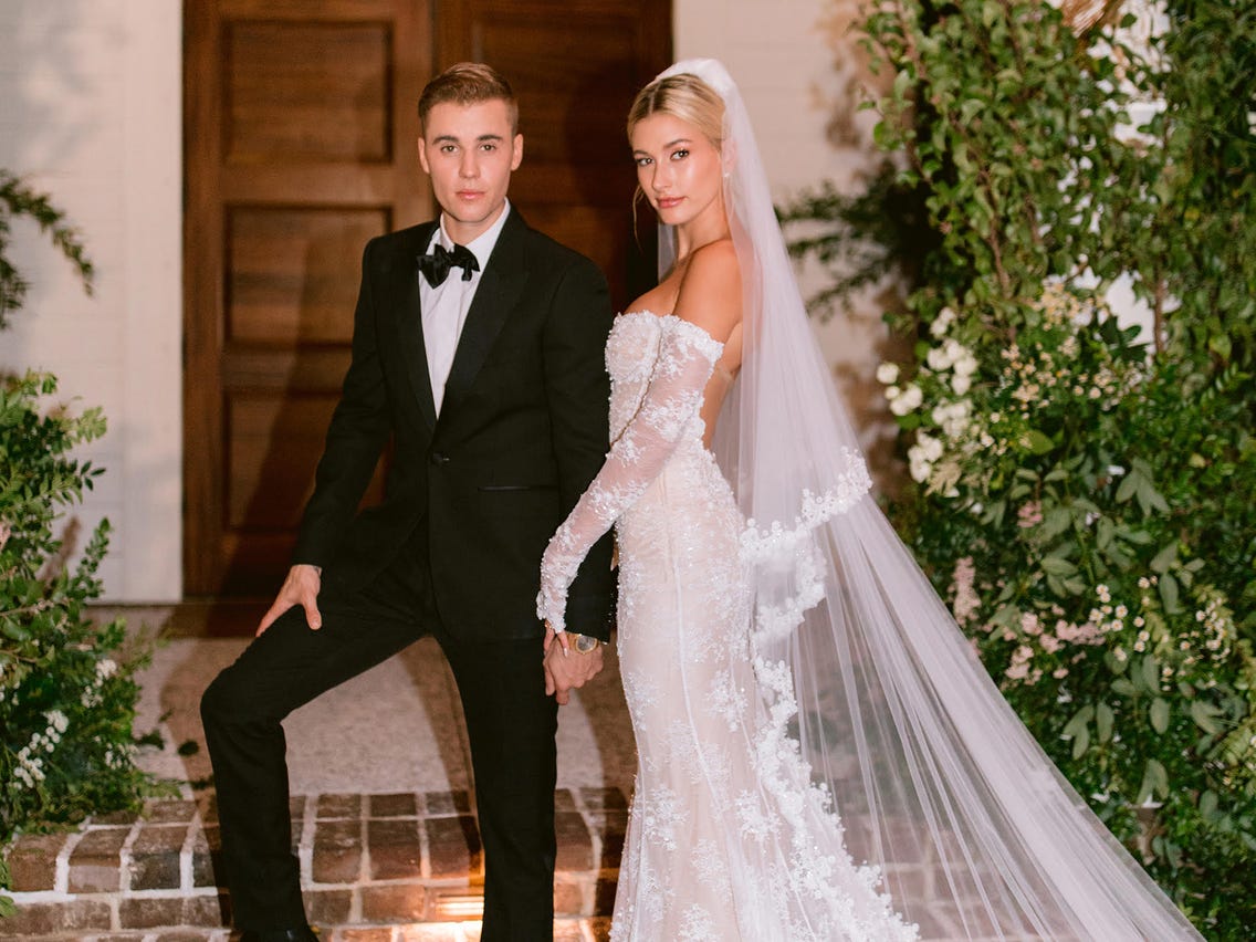 Justin Bieber និង&nbsp;Hailey Bieber&nbsp;