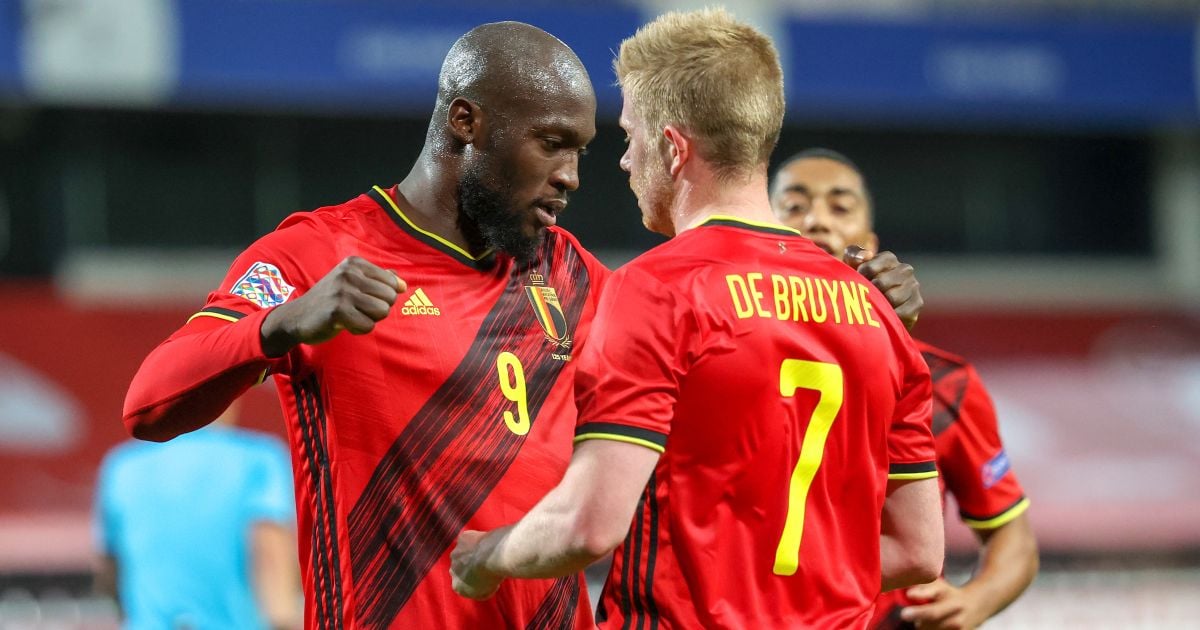 កីឡាករ Romelu Lukaku និង Kevin De Bruyne