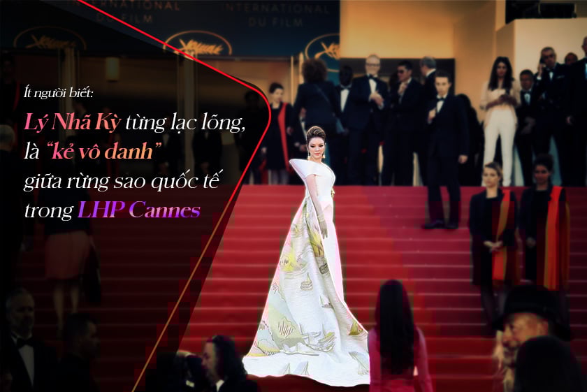 Lý Nhã Kỳ trên thảm đỏ Liên hoan phim Cannes