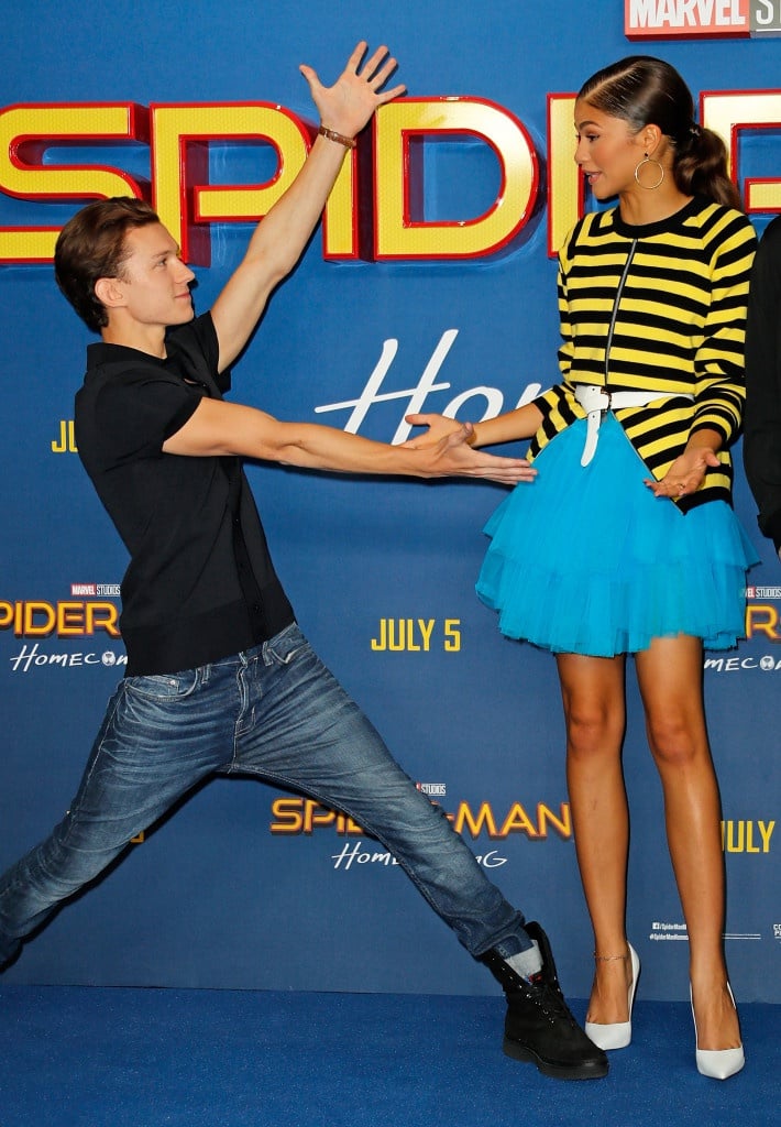 Tom Holland និង Zendaya