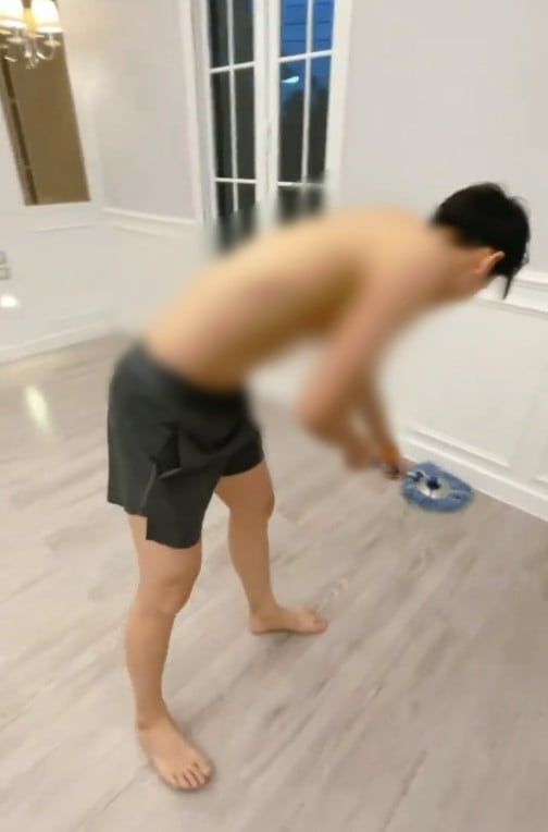 សកម្មភាព Push សម្អាតផ្ទះ
