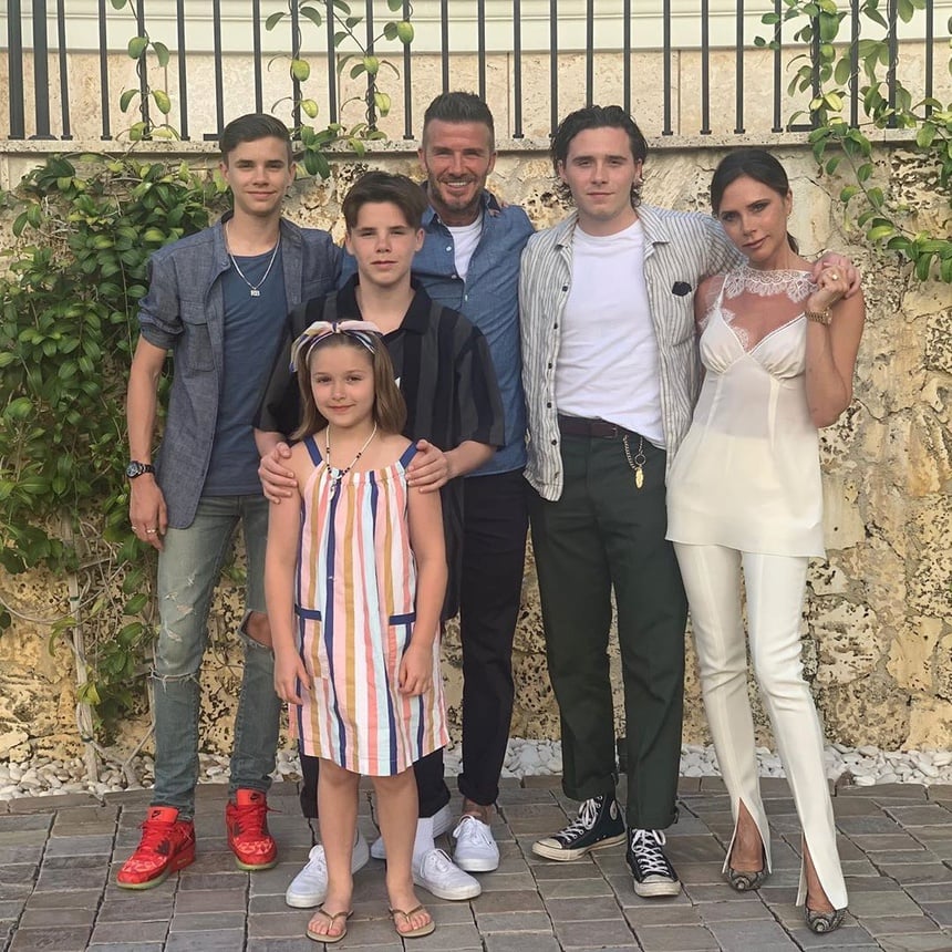 ក្រុមគ្រួសាររបស់&nbsp;David Beckham