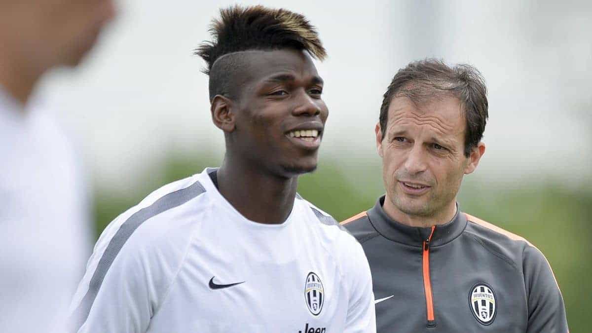 Pogba និង&nbsp;&nbsp;Allegri