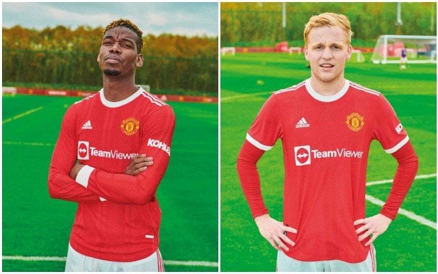 ឯកសណ្ឋានក្នុងដីរបស់ក្លិប Man UTD