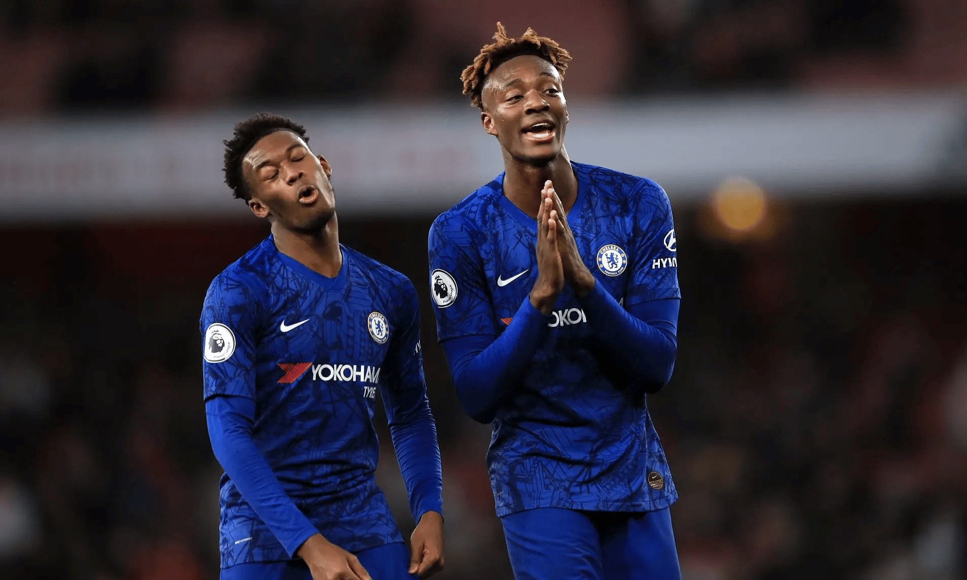 កីឡាករ&nbsp;Tammy Abraham និង Callum Hudson-Odoi 