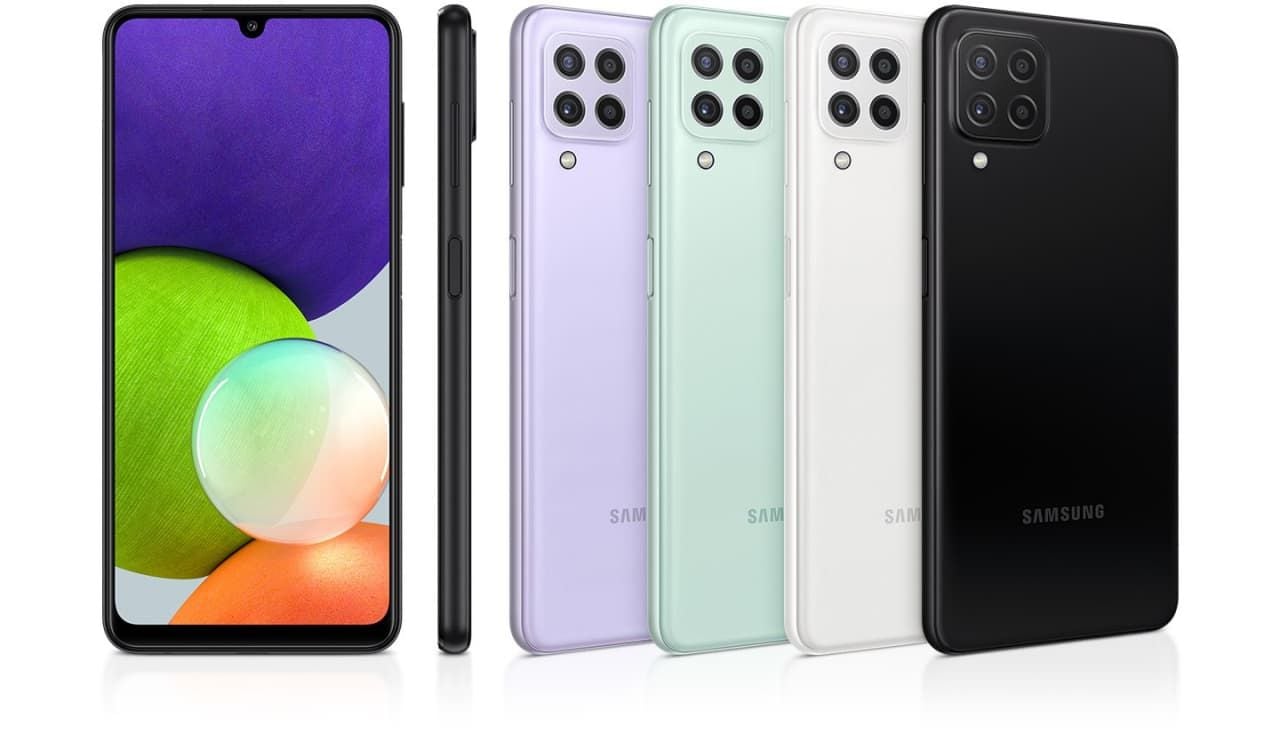 ស្មាតហ្វូន Samsung Galaxy A22 ស៊េរី&nbsp;