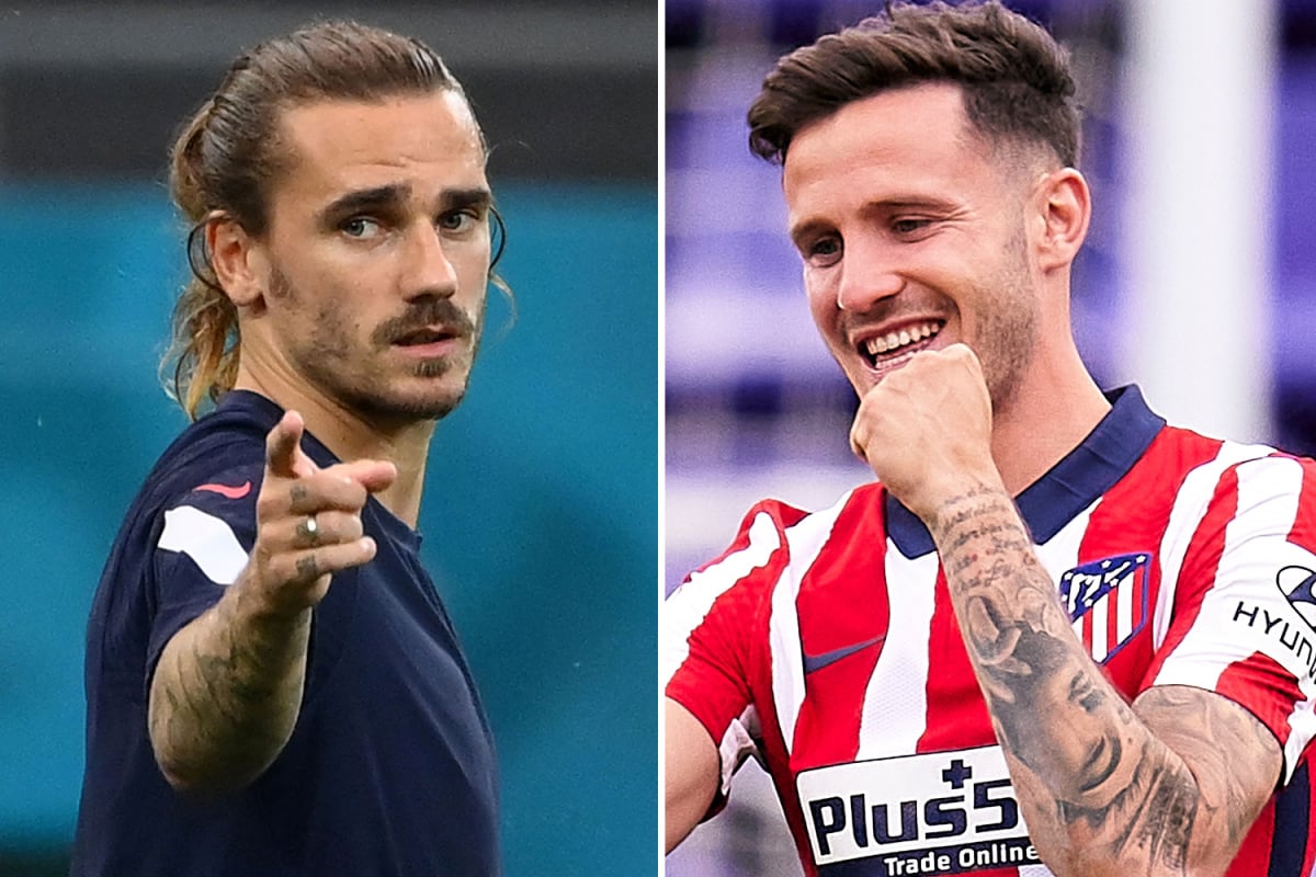 ខ្សែប្រយុទ្ធ Antoine Griezmann និង Saul Niguez