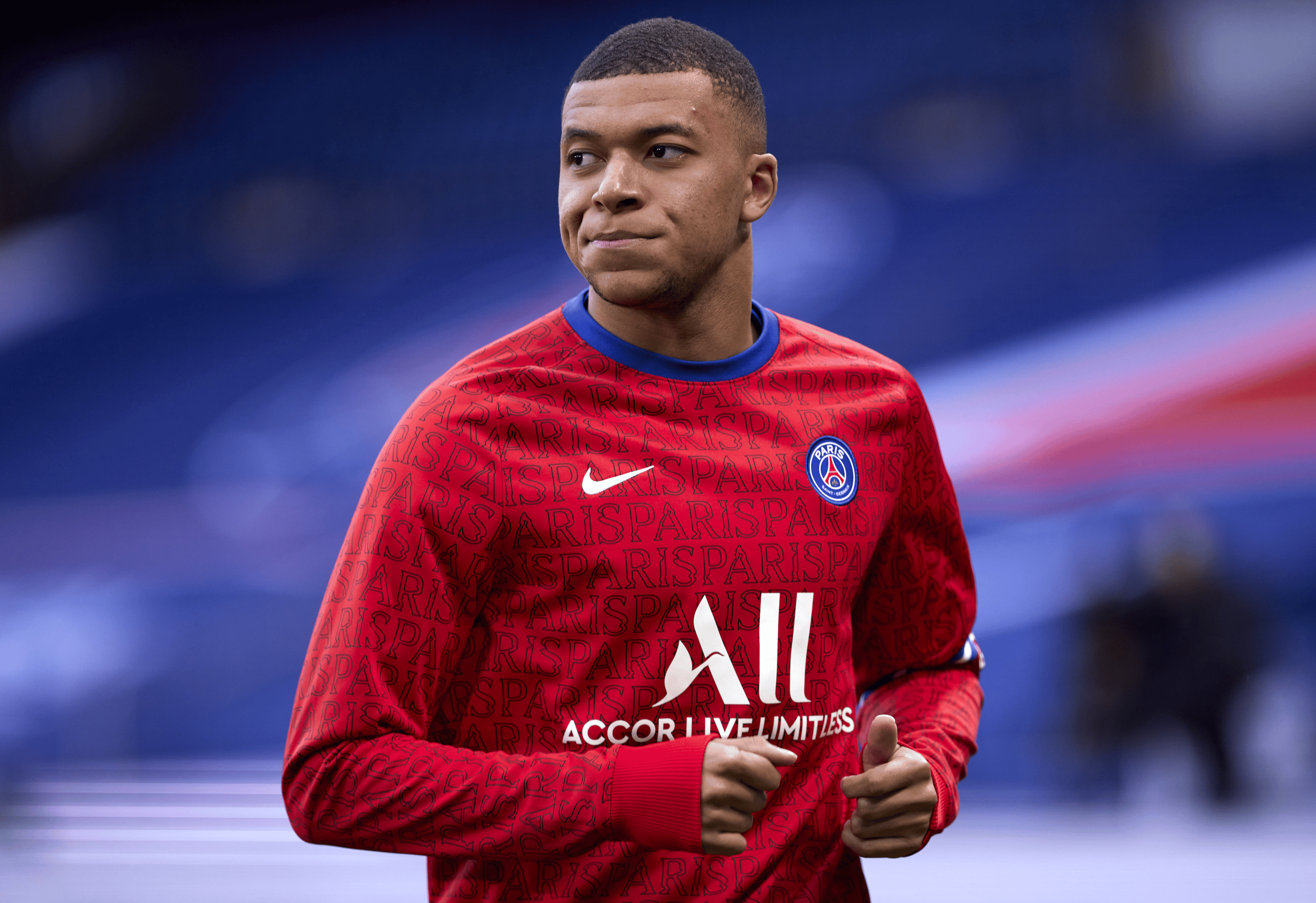 កីឡាករ Kylian Mbappe