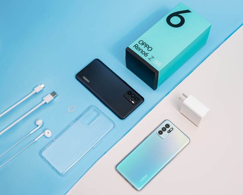 &nbsp; ស្មាតហ្វូន&nbsp;OPPO Reno6 Z 5G