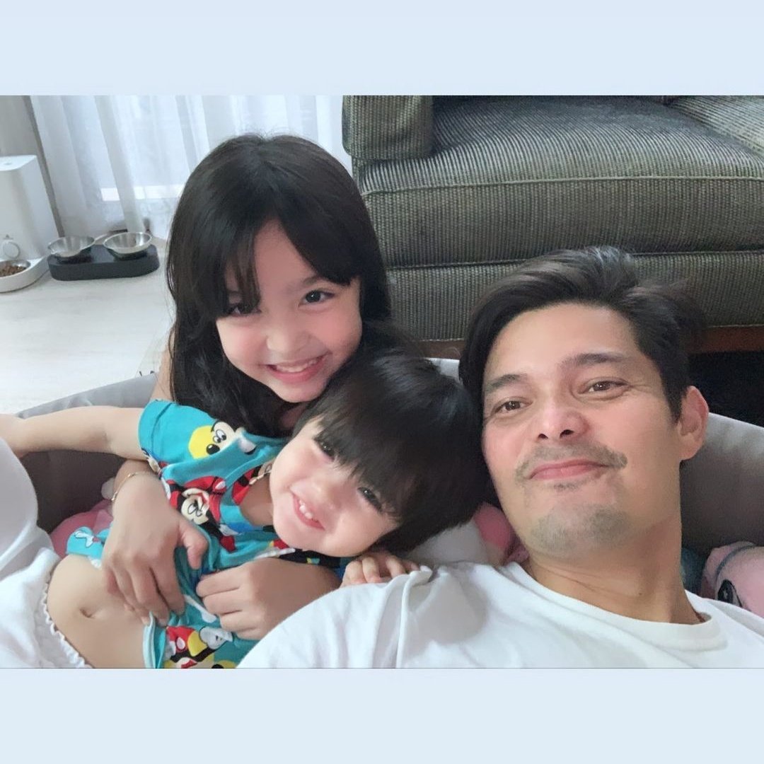 Dong Dantes និង កូនៗ