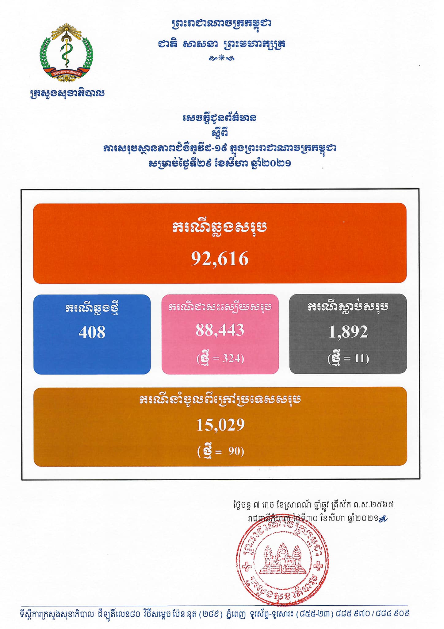 សេចក្តីប្រកាស