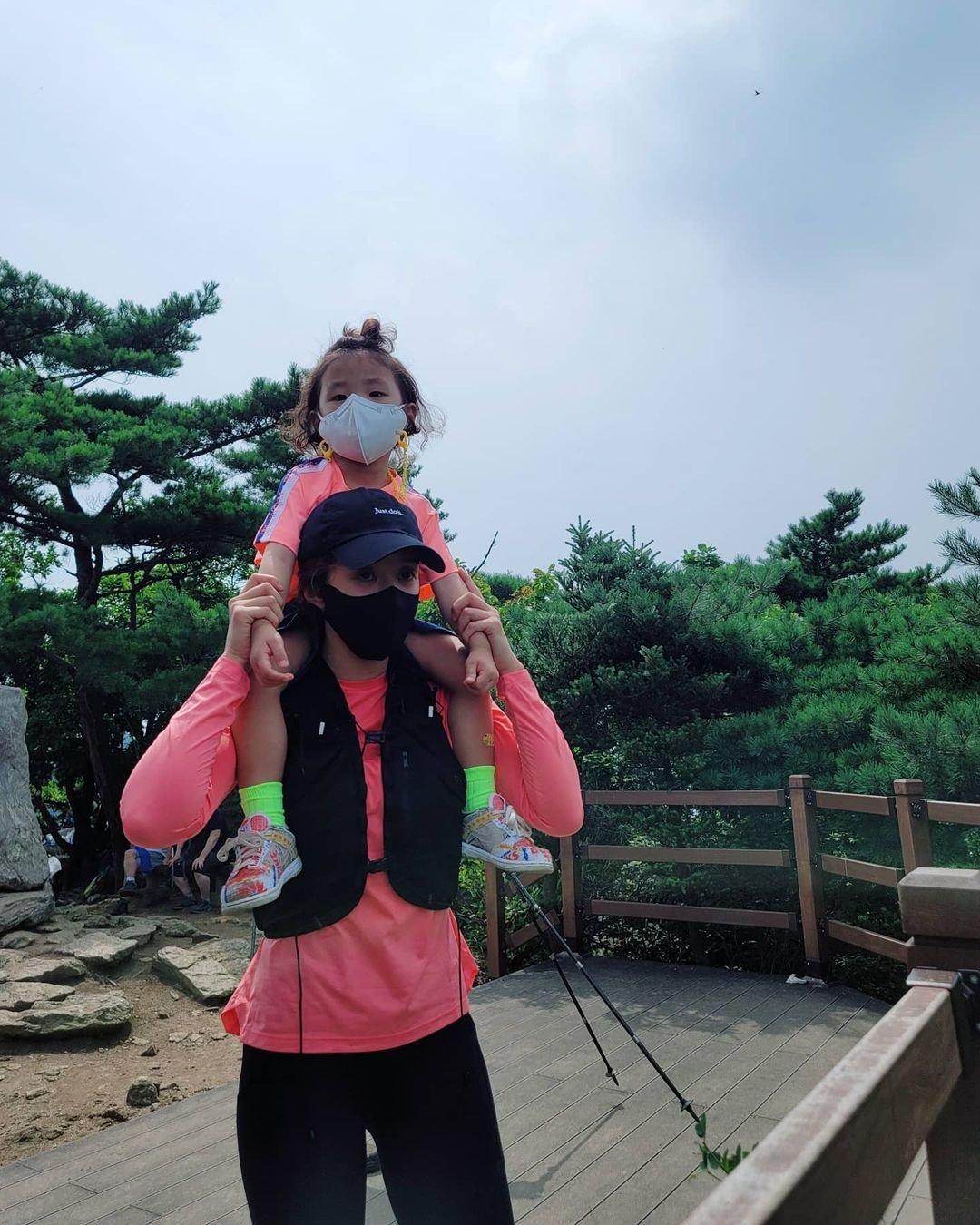 Lee Si Young និងកូនប្រុស