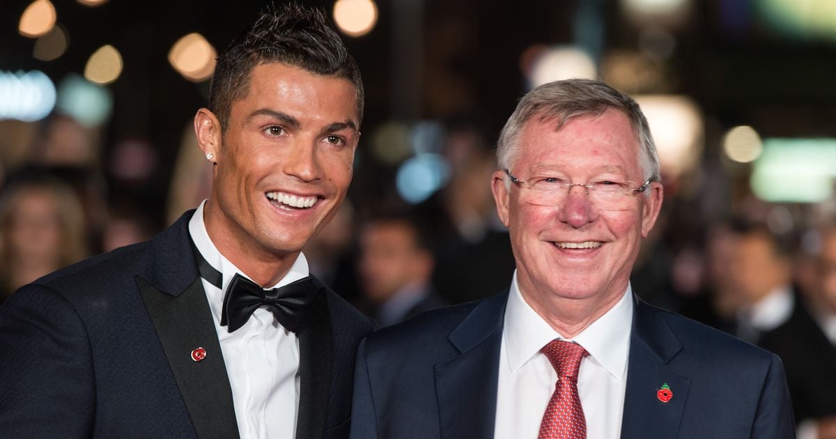 &nbsp; កីឡាករ Cristiano Ronaldo និង លោក Sir Alex Ferguson