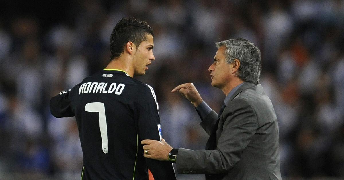 ខ្សែប្រយុទ្ធ Cristiano Ronaldo និង Jose Mourinho