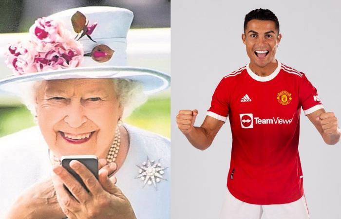 ម្ចាស់ក្សត្រី Elizabeth និង Ronaldo