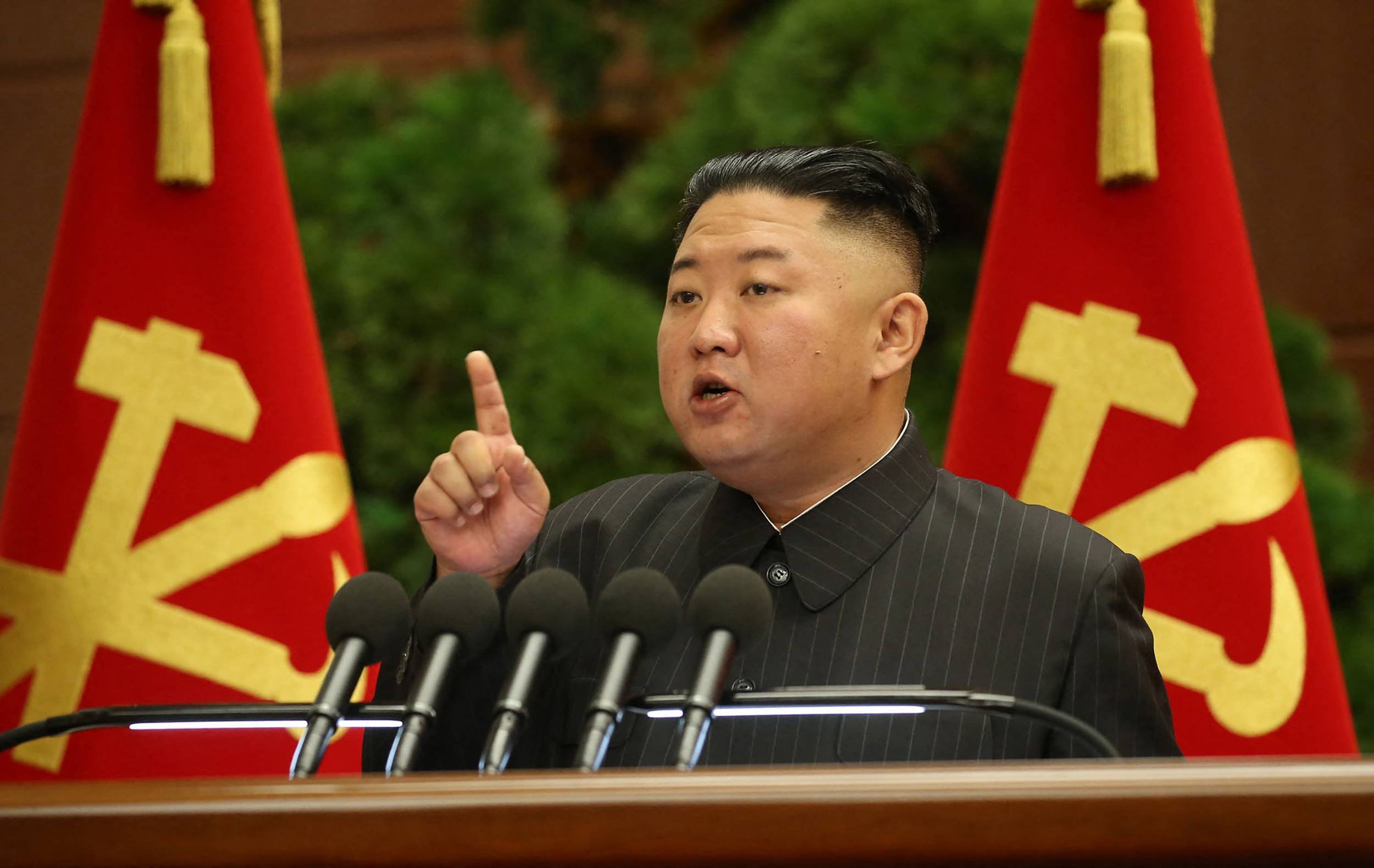 មេដឹកនាំកូរ៉េខាងជើង​ Kim Jong Un