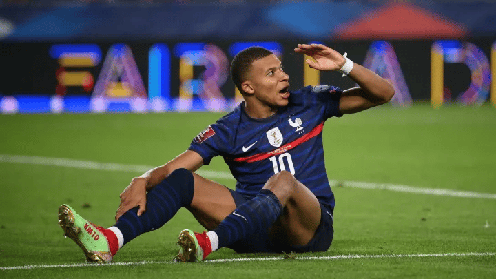 កីឡាករ Kylian Mbappe