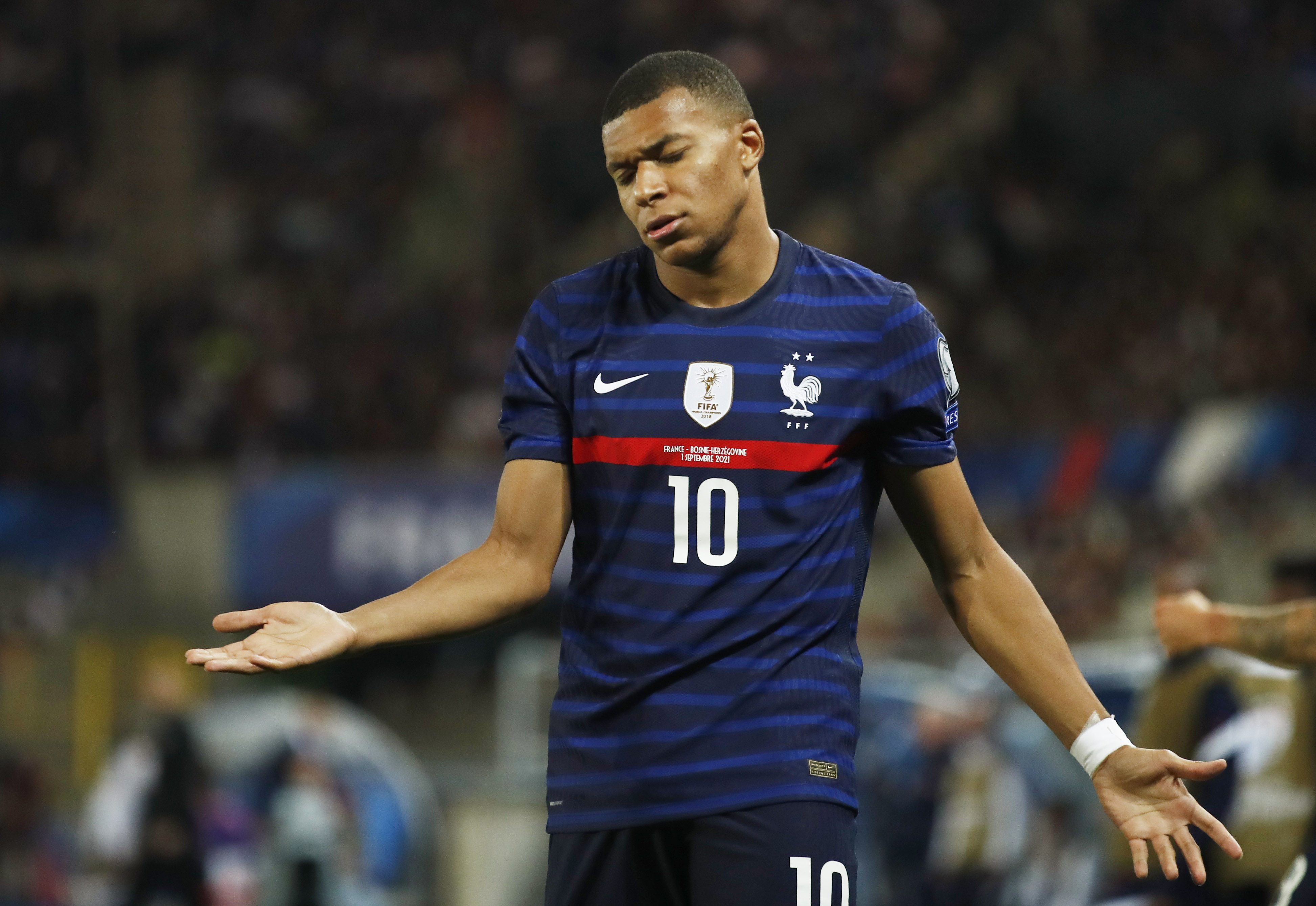 កីឡាករ Kylian Mbappe