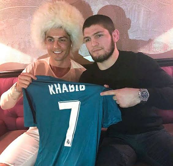 Khabib និង&nbsp;&nbsp;Ronaldo 