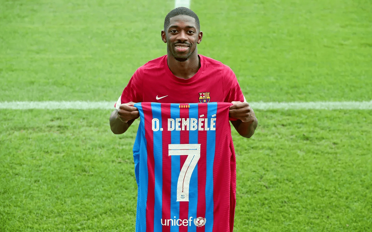 &nbsp; &nbsp;កីឡាករ&nbsp;Osmane Dembele