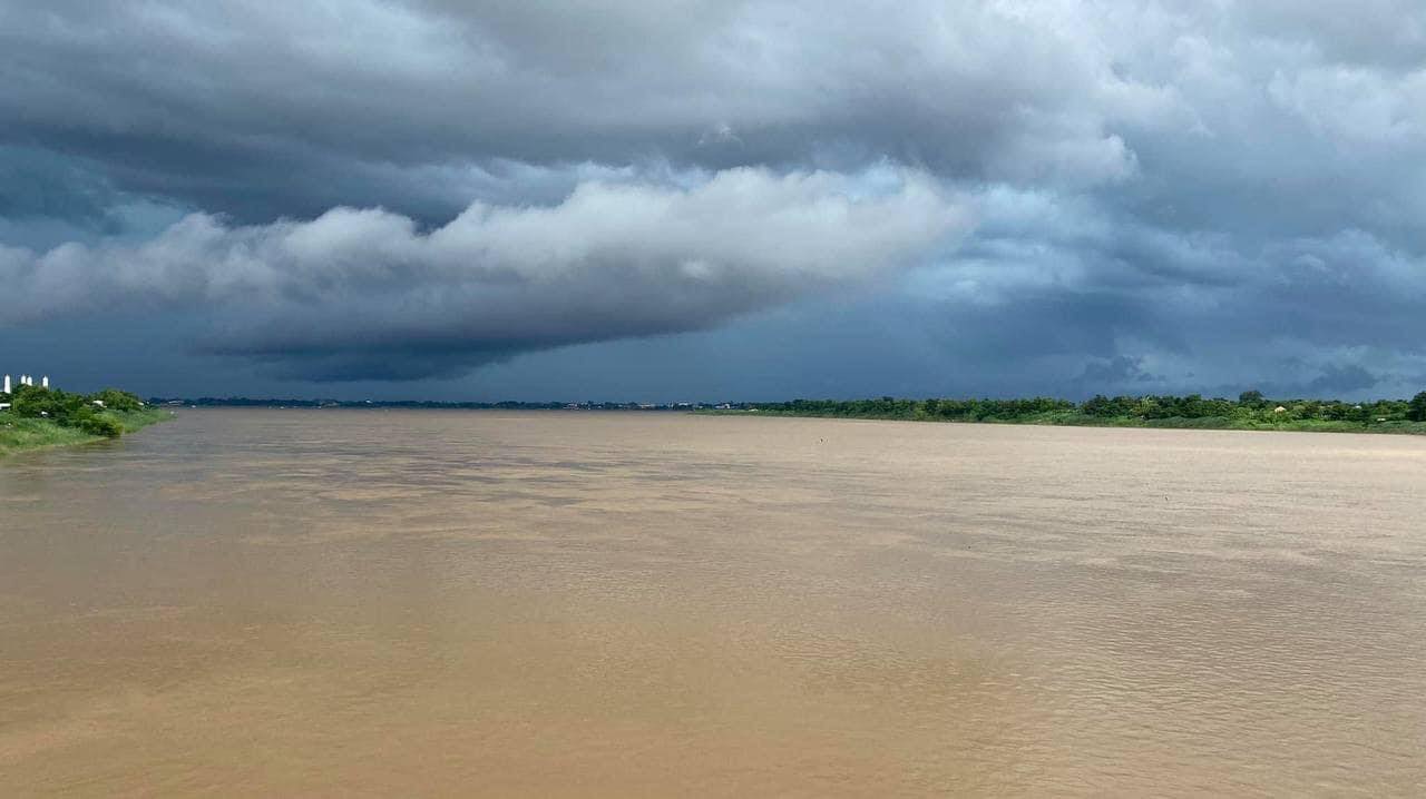 ទឹកទន្លេឡើងខ្ពស់ជាងមុន