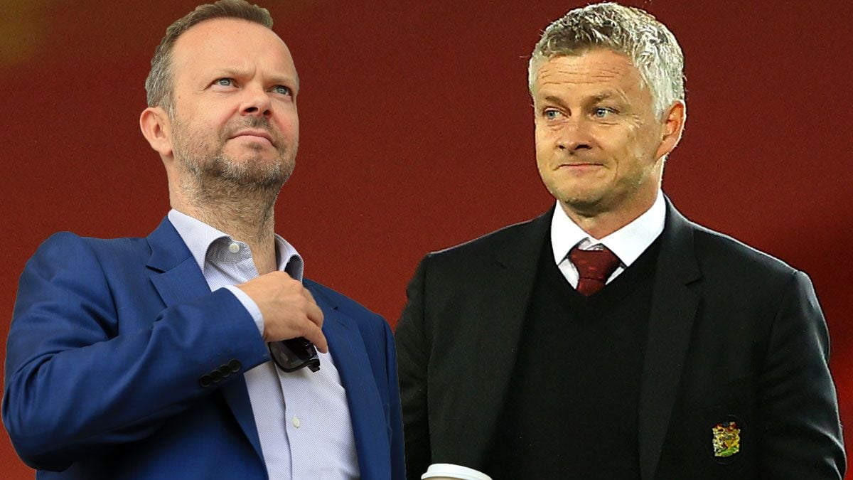 លោក Woodward និង លោក Solskjaer