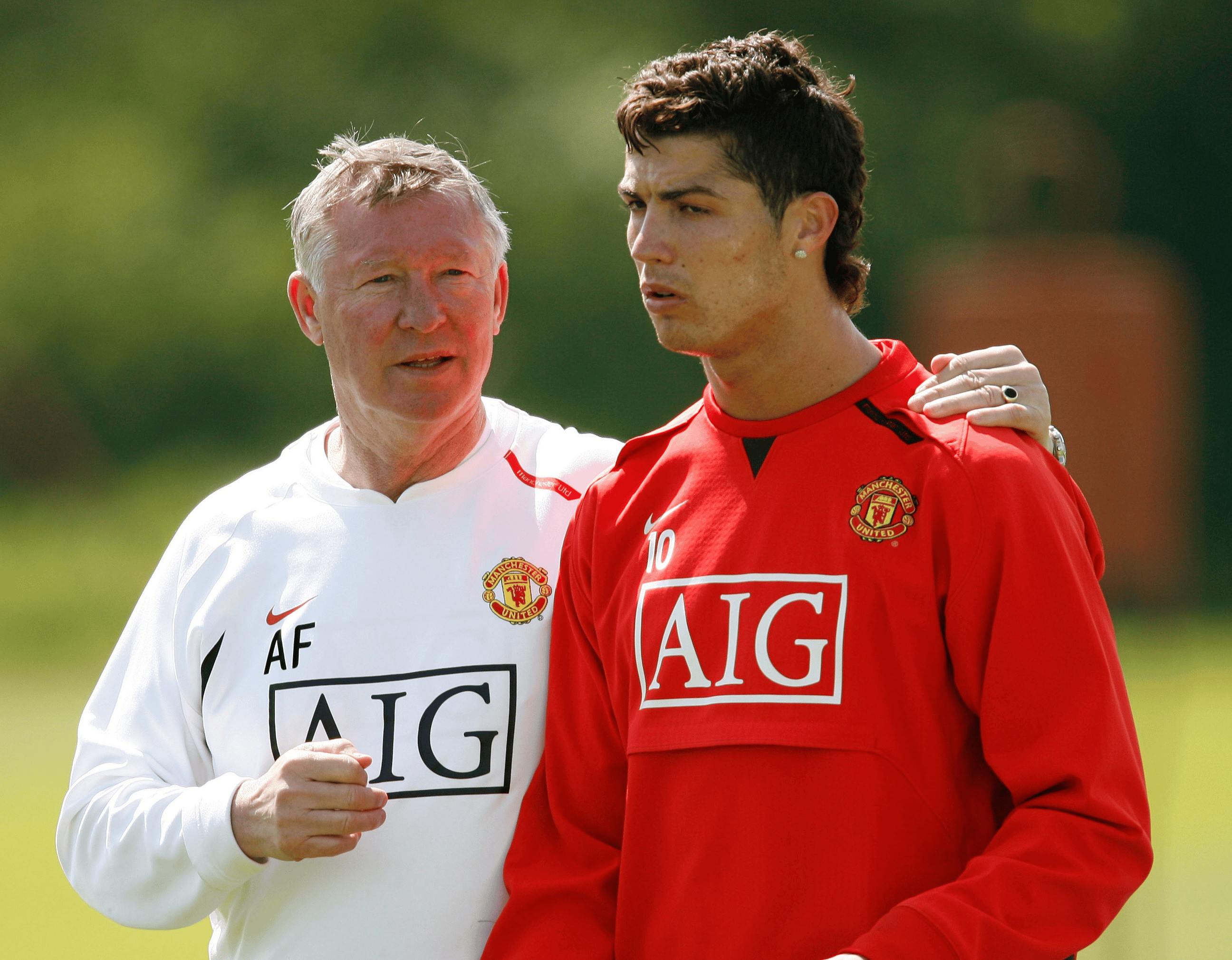 &nbsp; &nbsp;លោក&nbsp;Sir Alex Ferguson និង Cristiano Ronaldo