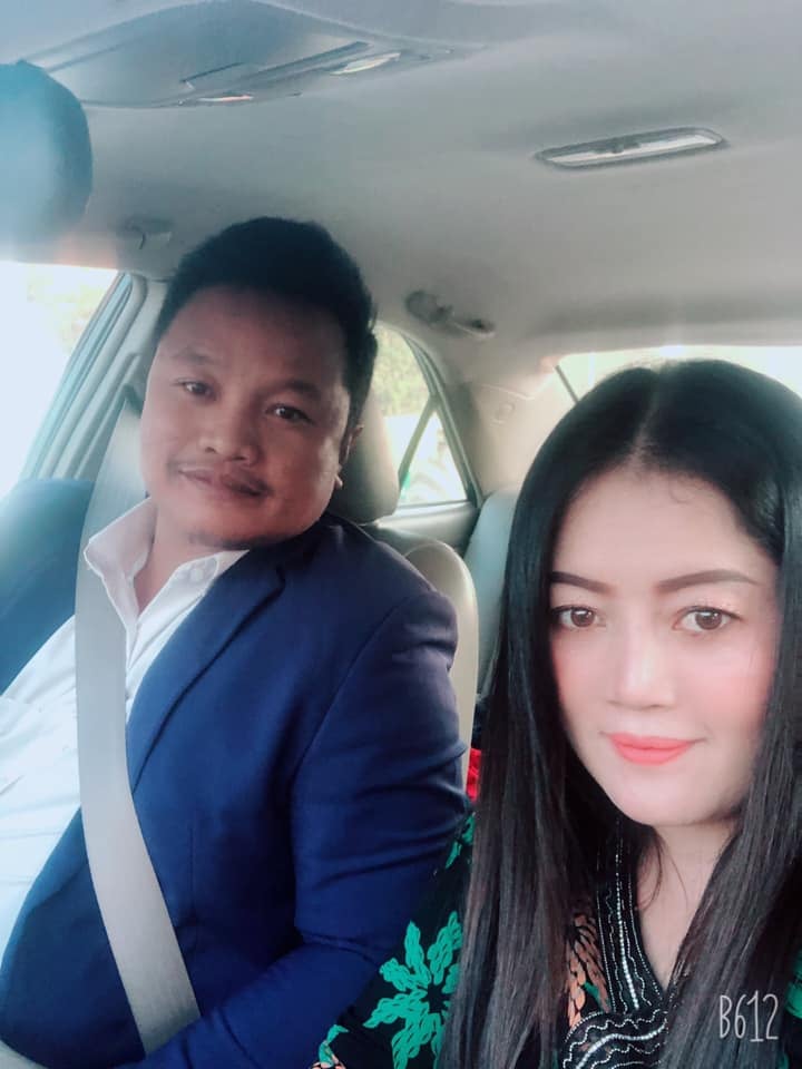 លោក ប៊ុន សក្តិ និងភរិយា