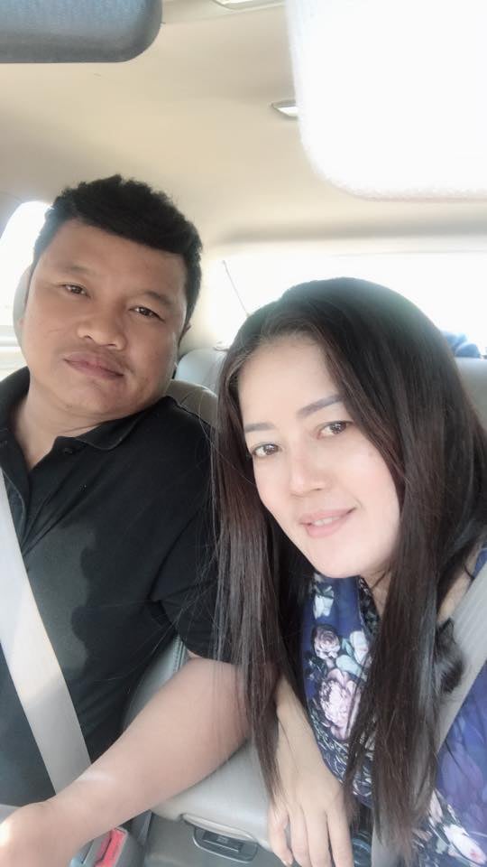 លោក ប៊ុន សក្តិ និងភរិយា