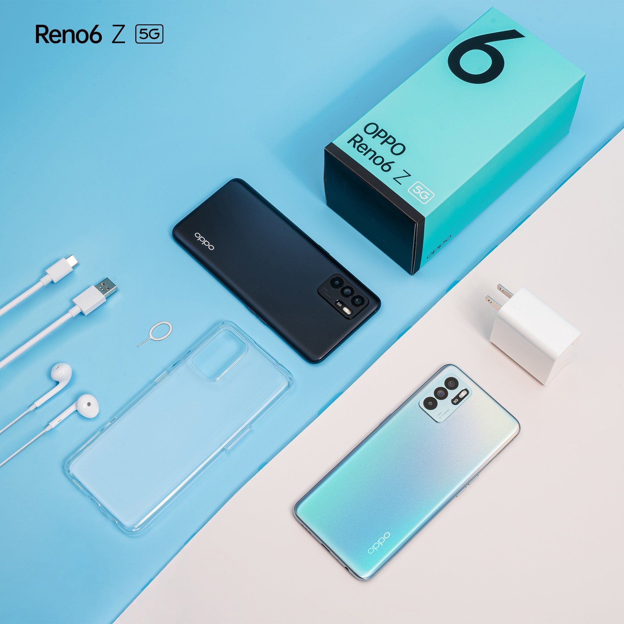 &nbsp; ស្មាតហ្វូនស៊េរីថ្មី&nbsp;OPPO Reno6 Z 5G