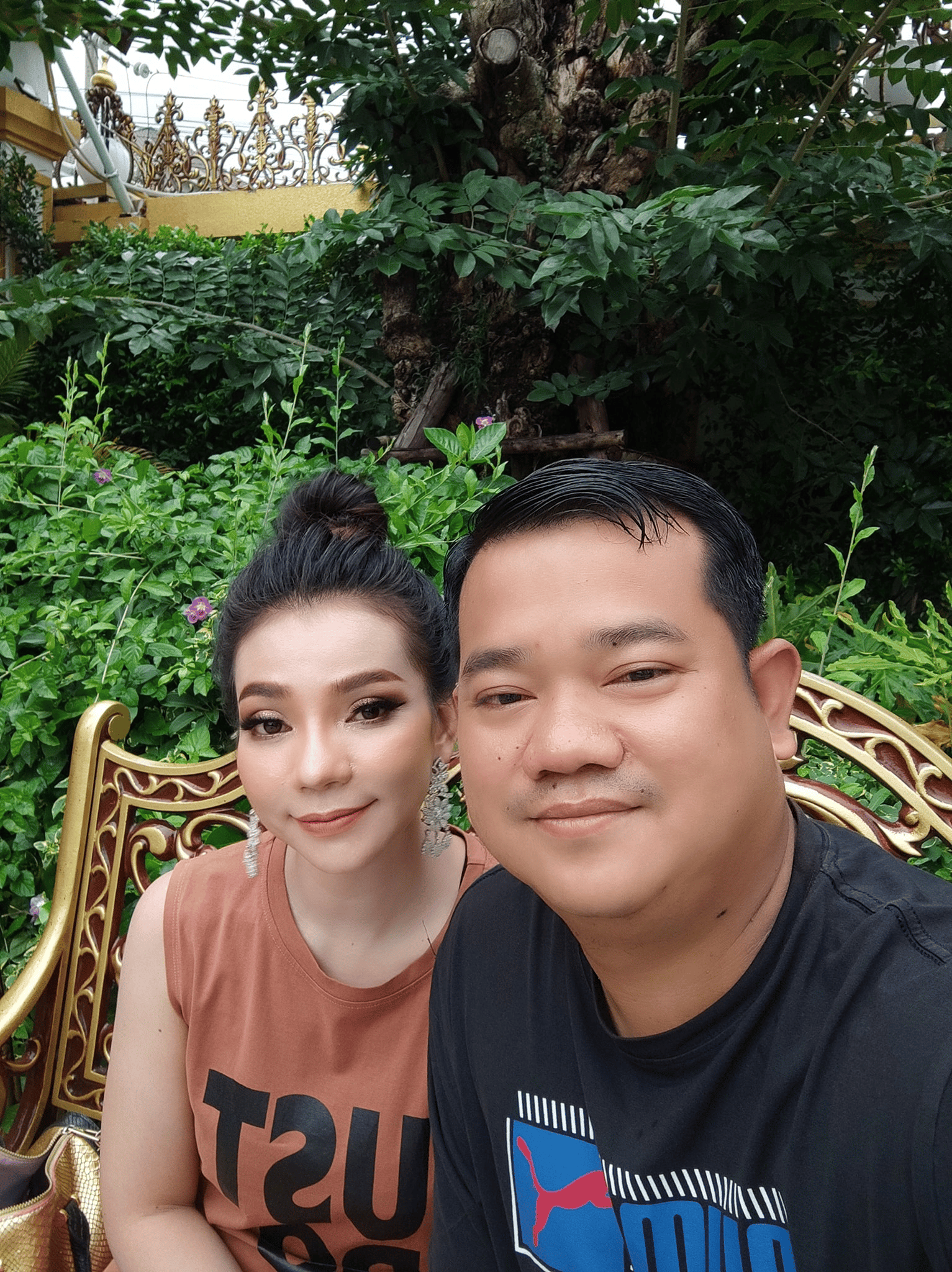 &nbsp; អ្នកនាង&nbsp;ទ្រី ដាណា និងស្វាមី