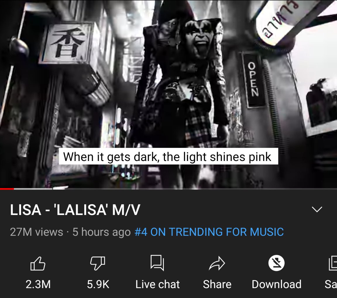 MV បទចម្រៀង Lalisa