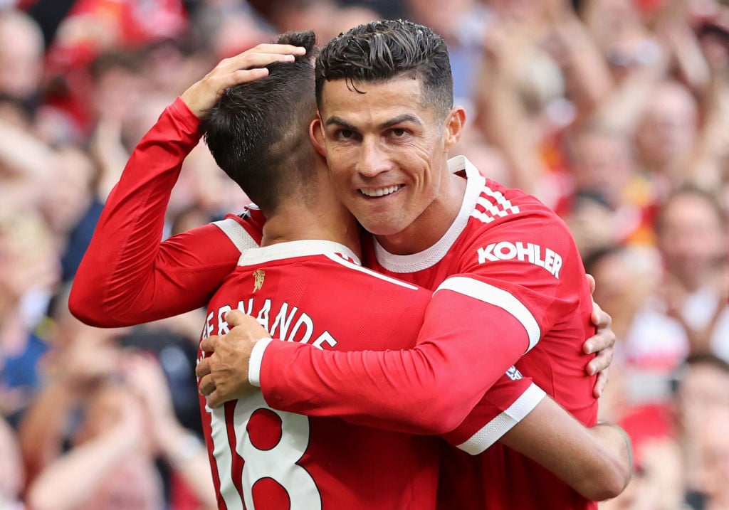 Cristiano Ronaldo និង Bruno Fernandes