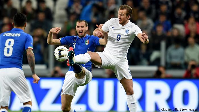 ខ្សែការពារ Georgio Chiellini និង Harry Kane