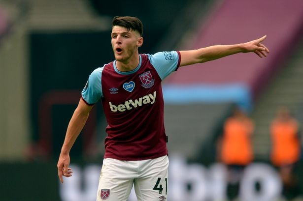 ខ្សែបម្រើ&nbsp;Declan Rice