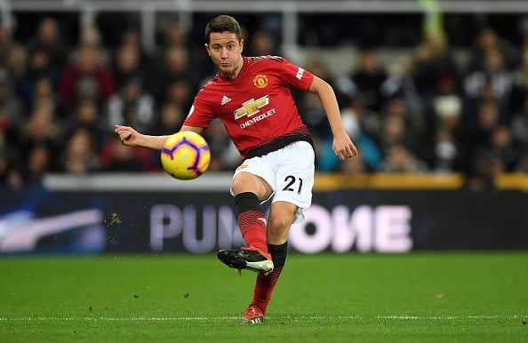 Herrera ពេលលេងនៅ Man United
